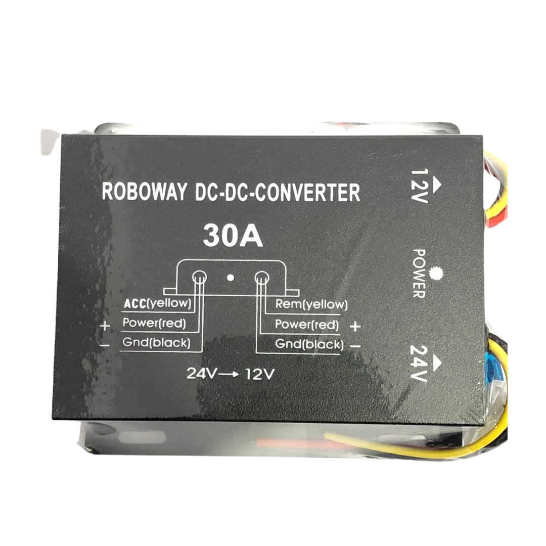 Buy Online 24v To 12v 30a Step Down Dc Converter Roboway 4514