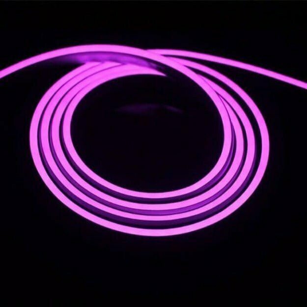 Neon Flex Led Strip Lights 6x12mm Purple Roboway