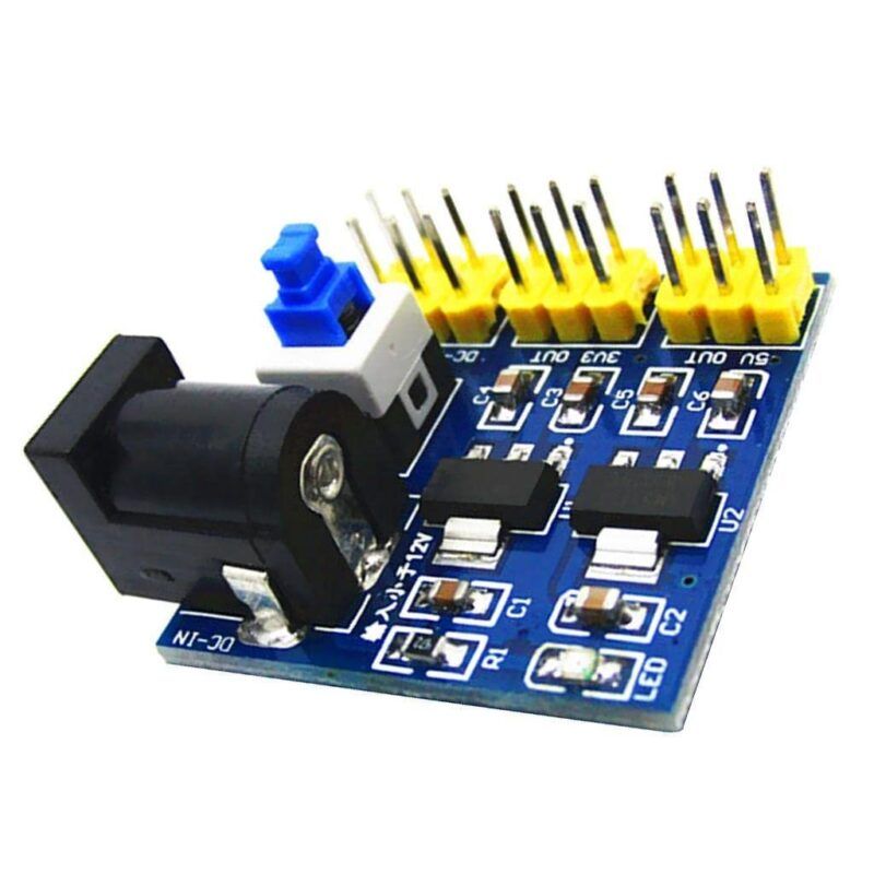 DC-DC 12V to 3.3V 5V 12V Power Module Multi Output Voltage Conversion