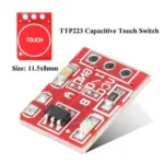 Roboway Red Color TTP223 1-Channel Touch Sensor