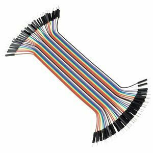20cm Solderless Female to Female DuPont Jumper Breadboard Wires (40-Cable  Pack)