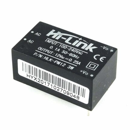 HLK-PM12 12V 3W 250mA AC to DC Converter