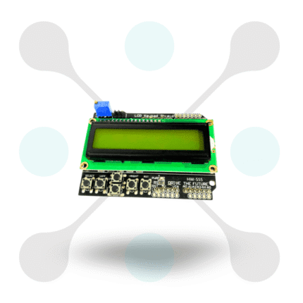 Roboway 16x2 LCD Keypad Shield With Blue Backlight for Arduino