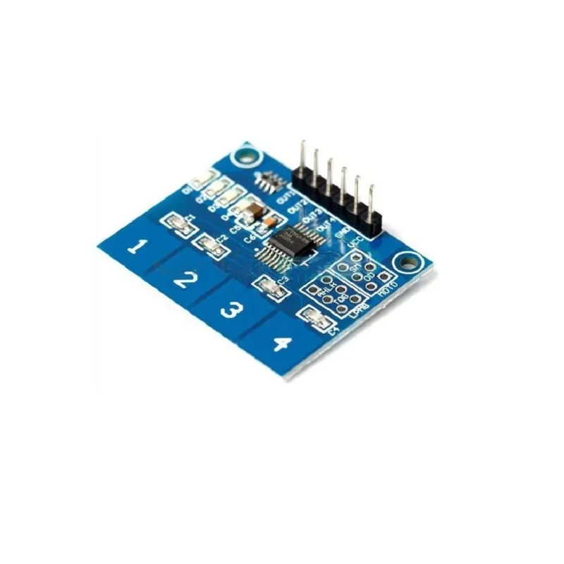 Roboway 4 Channel TTP224 Capacitive Touch Sensor Module