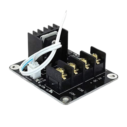 Mosfet Heat Bed Power Module Add-on Hot Bed Mosfet MOS Tube High Current Load Module for 3D Printer Hot Bed/Hot End