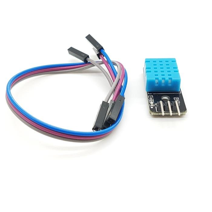 DHT 11 Temperature Humidity Sensor Module, 5.5v Dc, Serial(single-wire  Two-way)