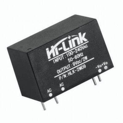 Hi-Link HLK-2M09 100-240V to 9V 2W Ac-Dc Isolated Power Supply Module
