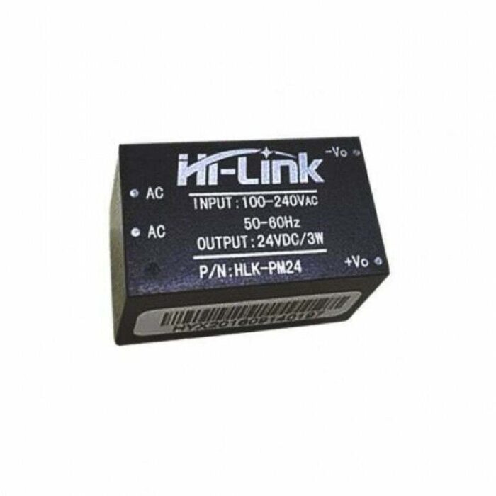 Hi-link 100-240V to 24V 3W AC-DC isolated power converter