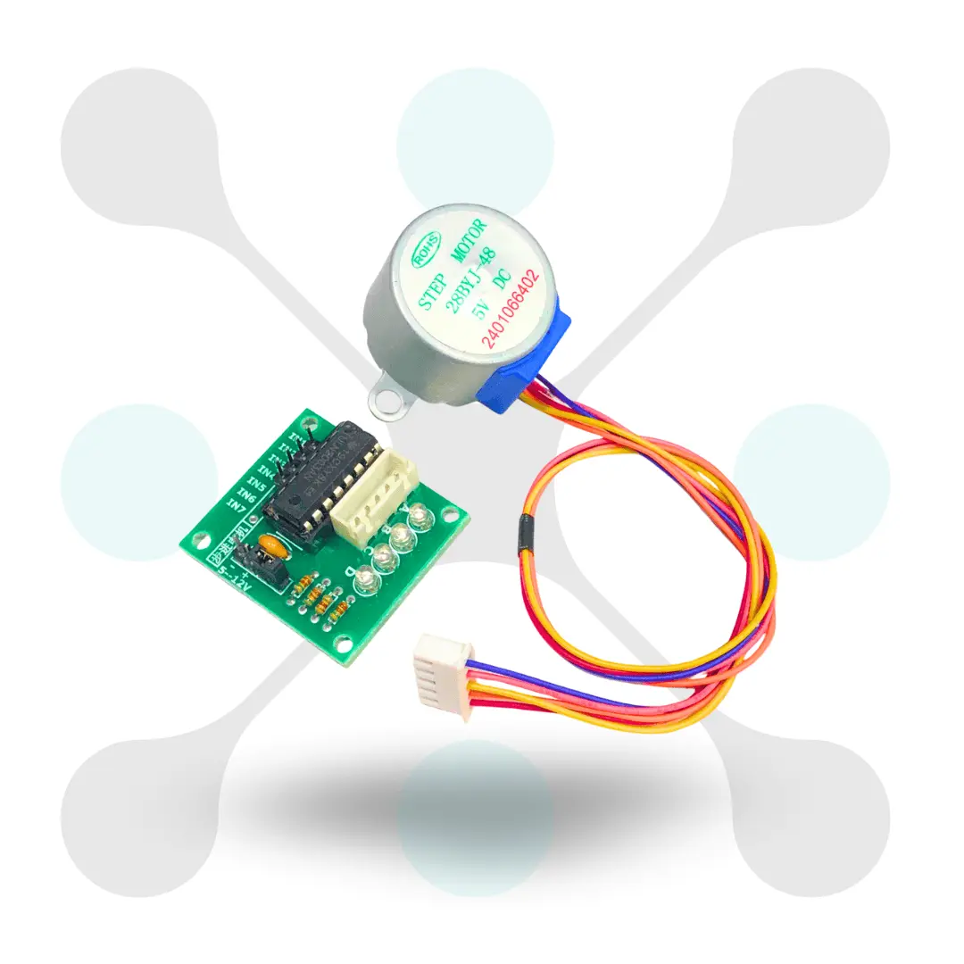 roboway 28BYJ-48 5V Dc Stepper Motor with ULN2003 Stepper Motor Driver roboway 28BYJ-48 5V Dc Stepper Motor with ULN2003 Stepper Motor Driver