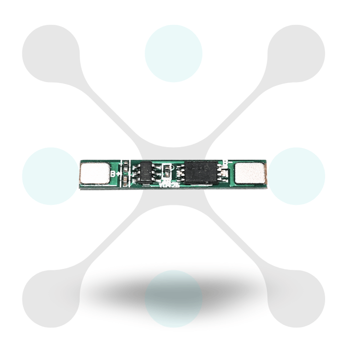 roboway 3.7V 3A 2Mos 1S Bms Li-ion 18650 Battery Protection Board