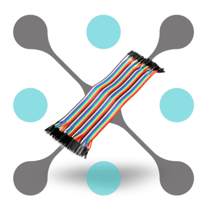 roboway 40 Pin Male To Male Jumper Wire 40cm