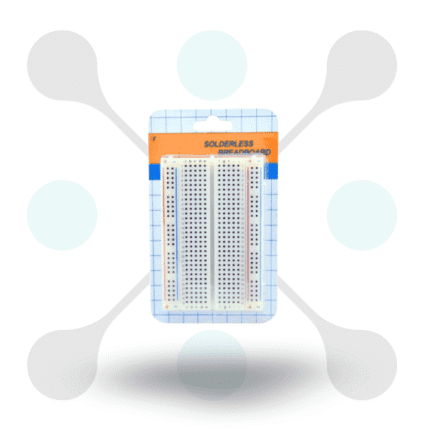 roboway 400 Tie Points Contacts Solderless Breadboard For Mini Circuit Experiment