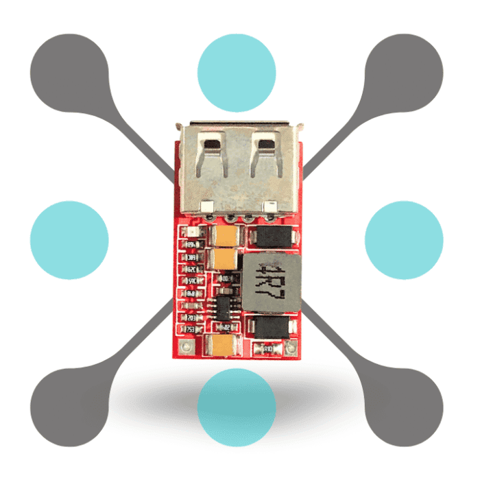 roboway 6-24V to 5V USB stepdown converter