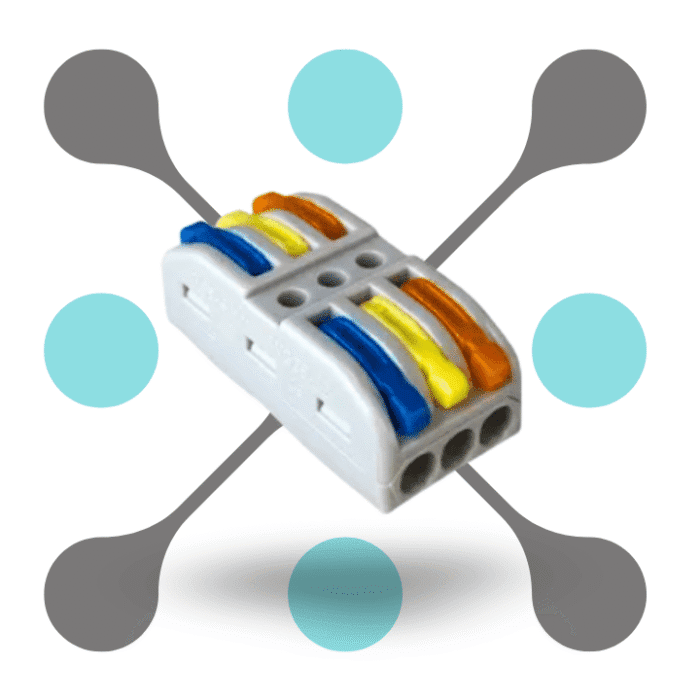 roboway CH-813 SPL 3 Pole Quick Wire Connector