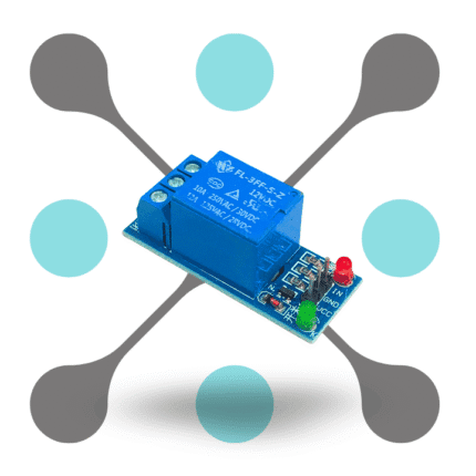 roboway Dc 12V 1 Channel Relay Module without Optocoupler