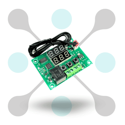roboway Dc 12V XH-W1219 Temperature Controller With NTC Temperature Sensor Digital Red Green Display