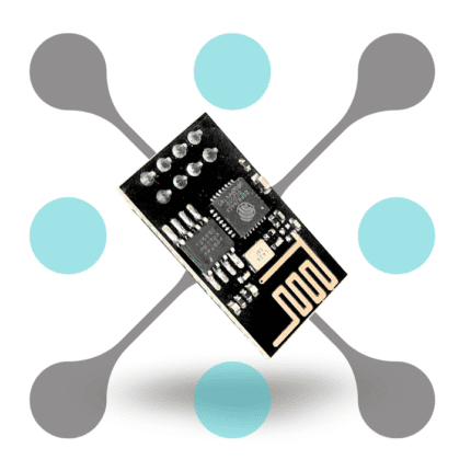 roboway ESP8266 ESP-01S ESP01S Serial Wireless Module WiFi Sensor (ESP-01 Updated) Wifi Module