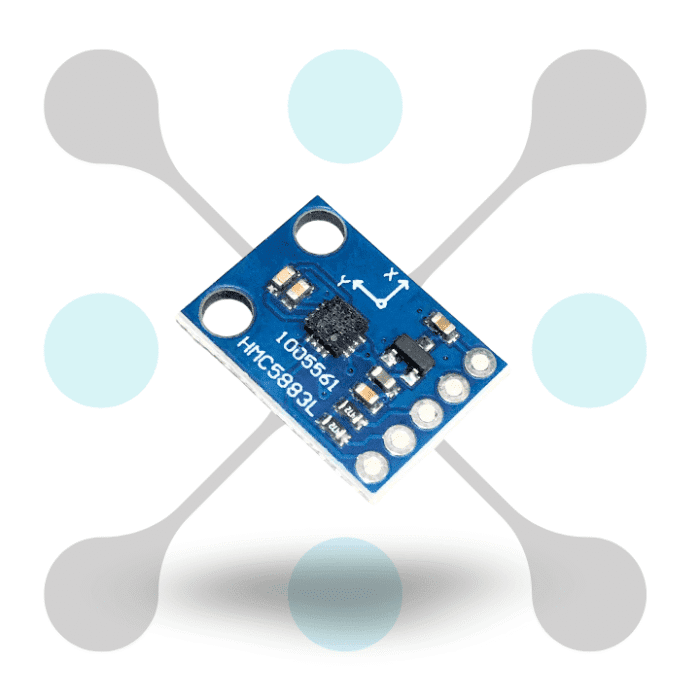 roboway GY-273 HMC5883L Triple Axis Compass Magnetometer