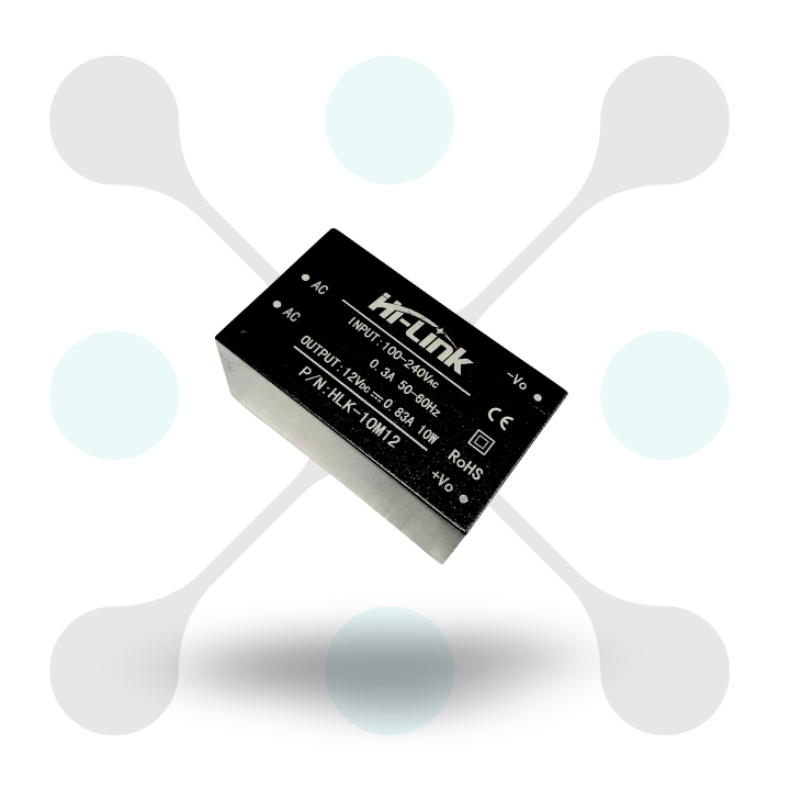 roboway Hi-link HLK-10M12 100-240V to 12V 10W 833mA Ac-Dc Isolated Power Module