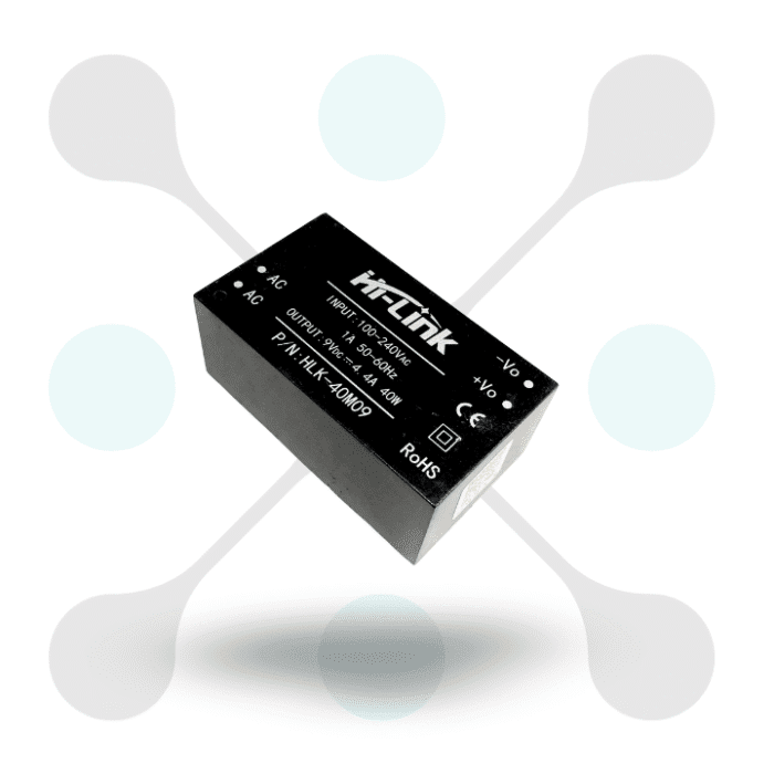 roboway Hi-link HLK-40M09 100-240V to 40W 9V 4.4A Ac-Dc Isolated Power Converter Module