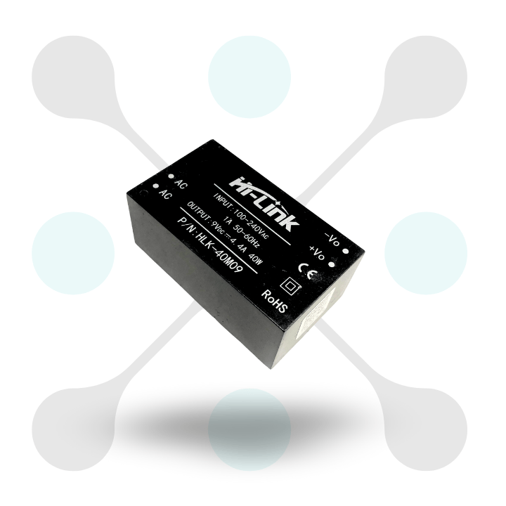 roboway Hi-link HLK-40M09 100-240V to 40W 9V 4.4A Ac-Dc Isolated Power Converter Module