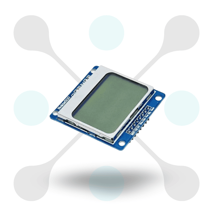 roboway Nokia 5110 LCD Display Module – Blue