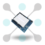 roboway Proto Shield Prototype for Arduino UNO with mini Breadboard
