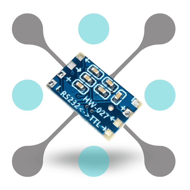 roboway Serial Port Mini RS232 to TTL Converter Adaptor Module Board MAX3232