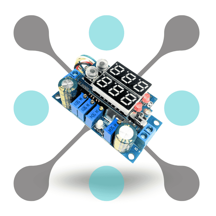 roboway Solar panel MPPT controller 5A DC DC digital display Step-down module CC CV Electronic Components Electronic Hobby Kit