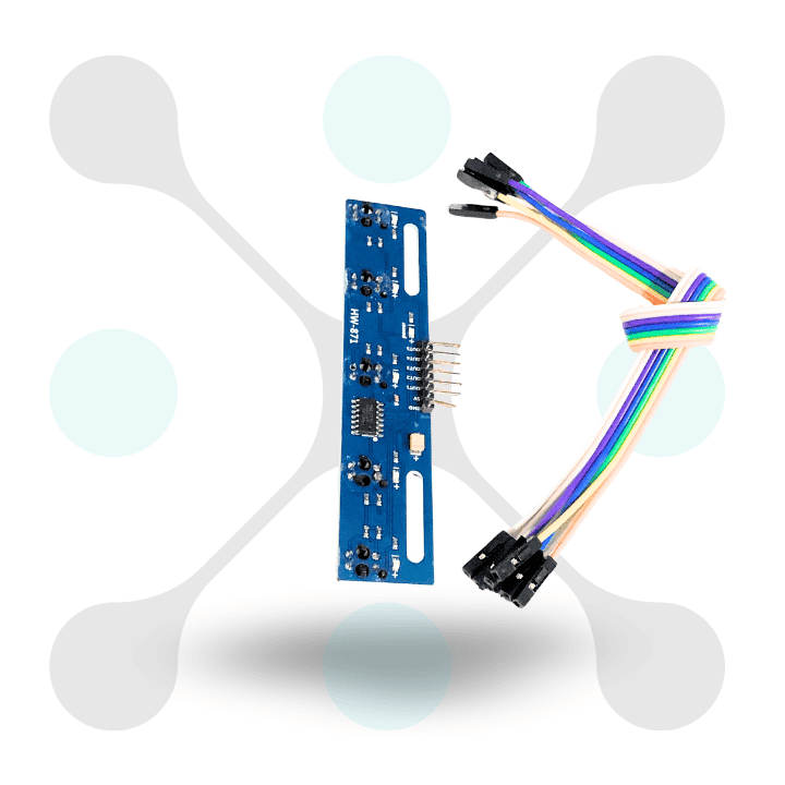 roboway TCRT5000L IR Sensor 5 Channel Tracking Infrared Module