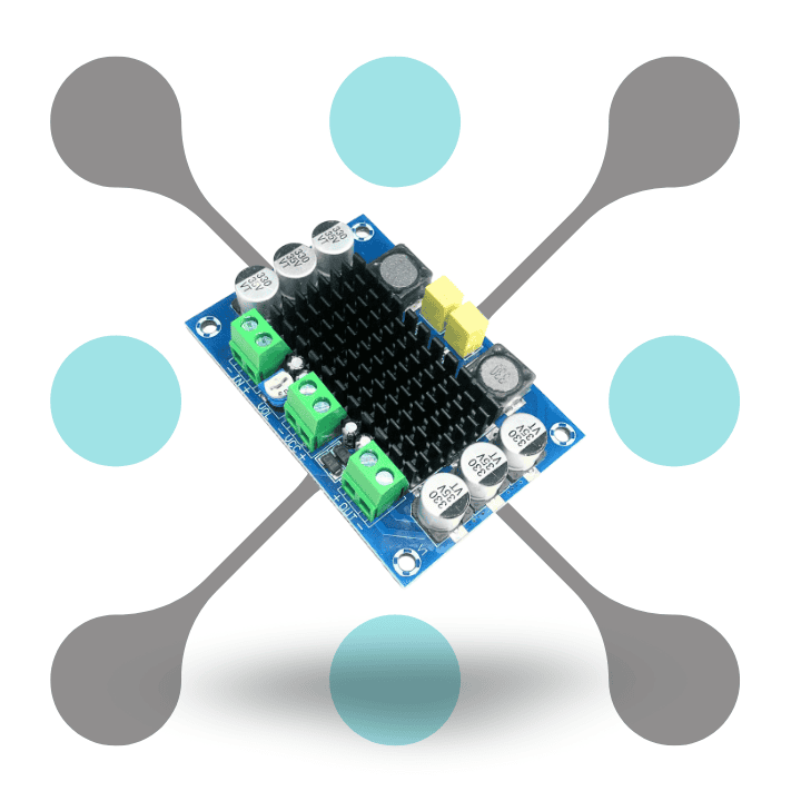 roboway TPA3116D2 XH-M542 Single Channel High Power Digital Audio Power Amplifier Board