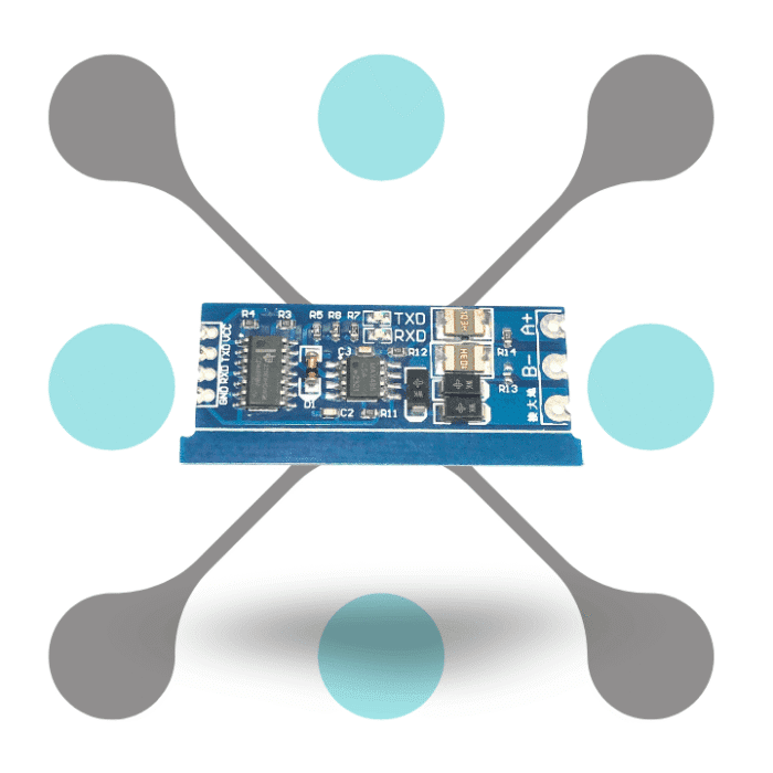 roboway TTL to RS485 Power Supply Converter Board