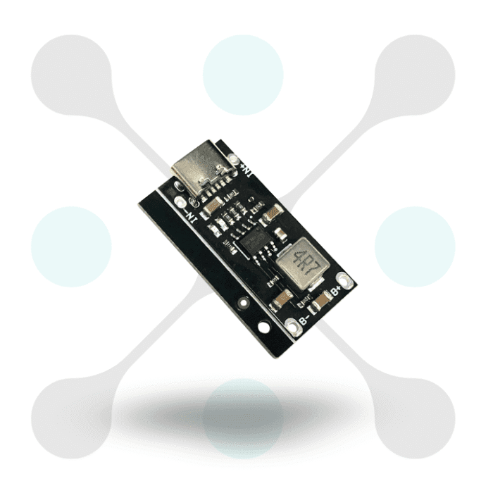 roboway Type-C Usb 5V 3A 3.7V 18650 Lithium Li-Ion Battery Charging Board