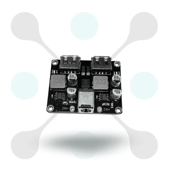 roboway USB QC3.0 6-32V Stepdown dc converter