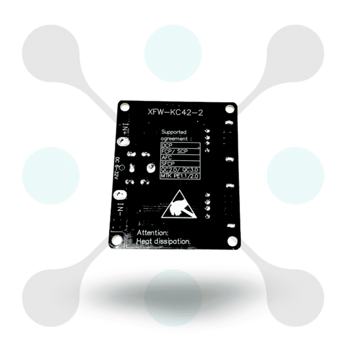 roboway USB QC3.0 6-32V for fast quick charging board