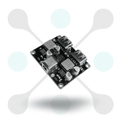 roboway USB QC3.0 DC-DC Buck Converter Charging Step Down Module 6-32V to Fast Quick Charger Circuit Board