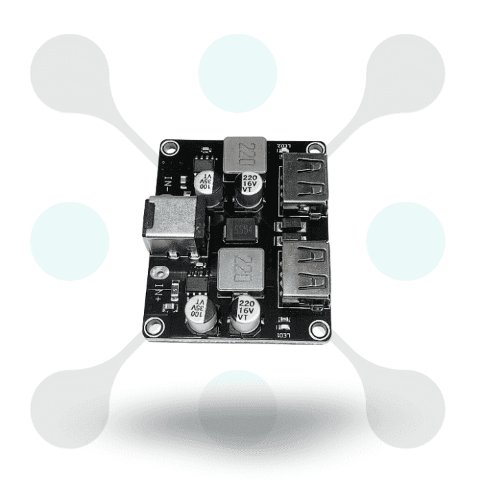 roboway USB QC3.0 dc step down power module