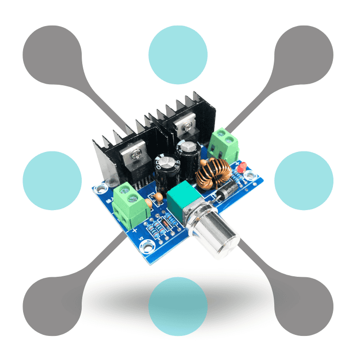 roboway XL4016 8A 200W XH-M401 DC-DC Step Down Buck Converter Power Supply Module