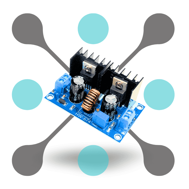 roboway XL4016E1 200W Step Down Power Supply Module