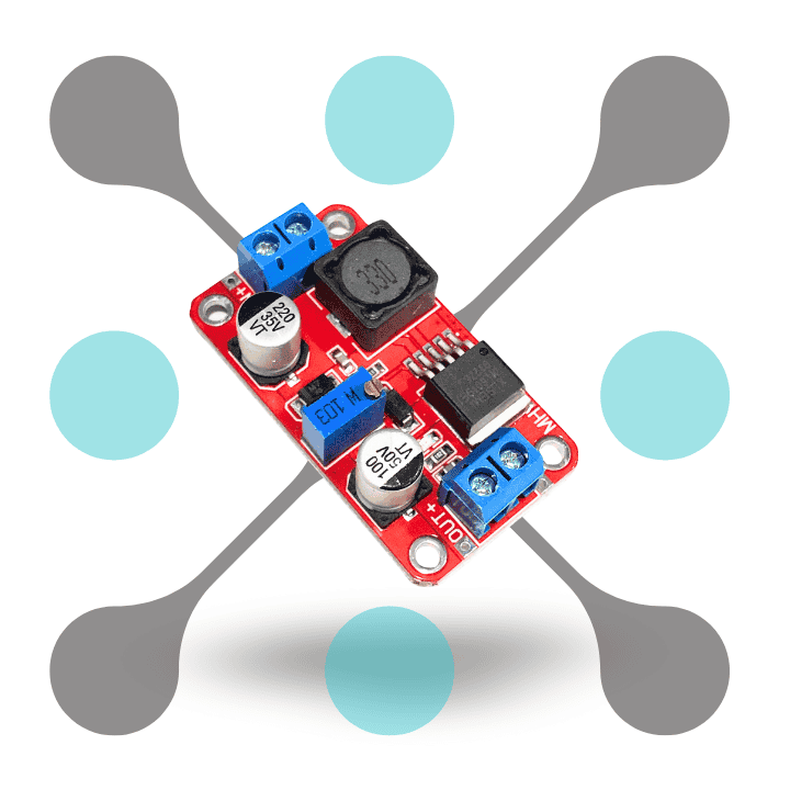 roboway XL6019 DC-DC 5A Adjustable Boost Power Supply Module