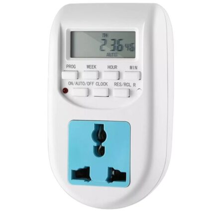 roboway ac 220 240v 50hz 10a digital timer switch socket plug in type programmable electronic timer for charging lighting control