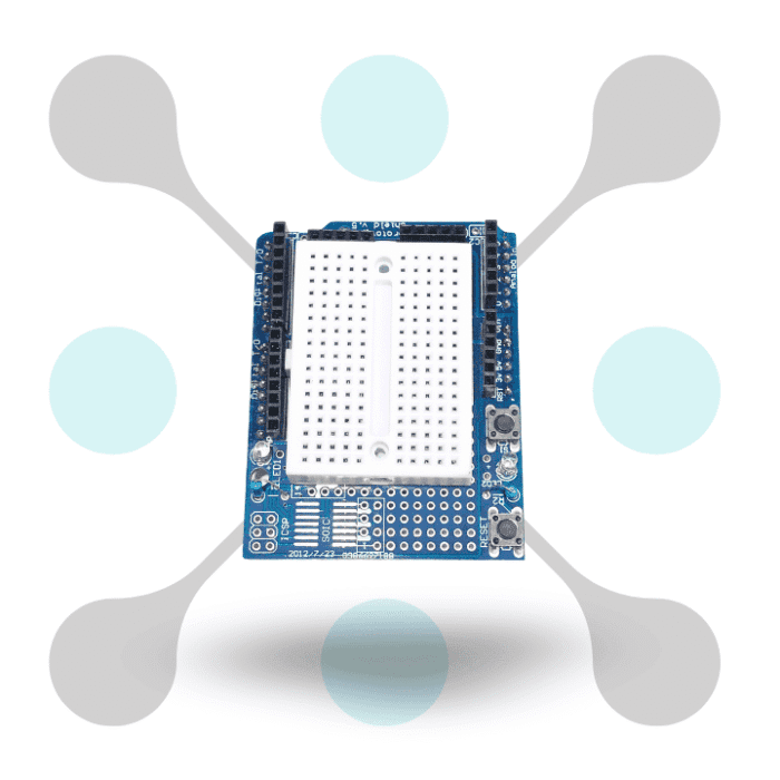roboway arduino uno breadboard shield
