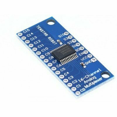 roboway cd74hc4067 16 channel analog digital multiplexer breakout board module