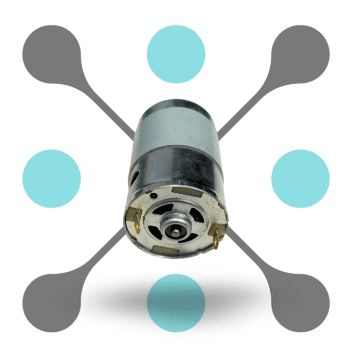 roboway dc 12v 5000rpm motor