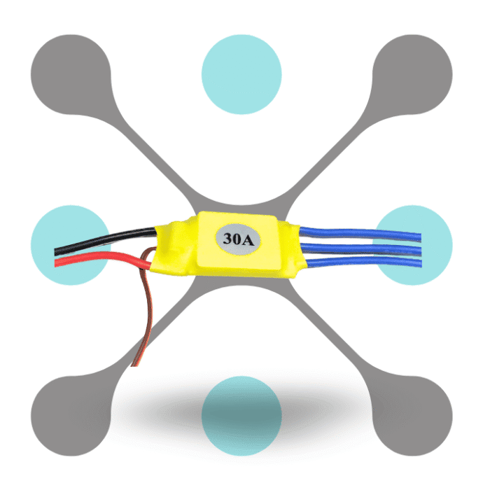roboway esc electronic speed controller 30a