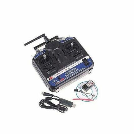 roboway flysky ct6b 2.4ghz 6ch transmitter with fs r6b receiver