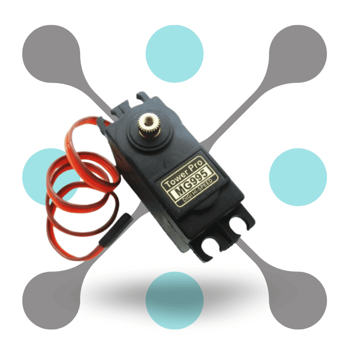 roboway mg995 servo motor 360 degree