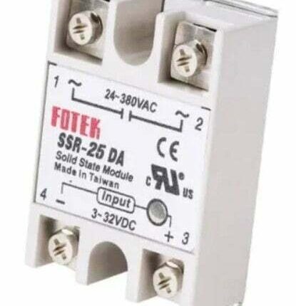 roboway ssr 25da 3 32 vdc 24 380vac 25a relay