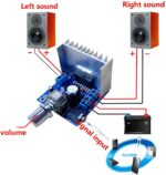 roboway tda7297 stereo audio amplifier board