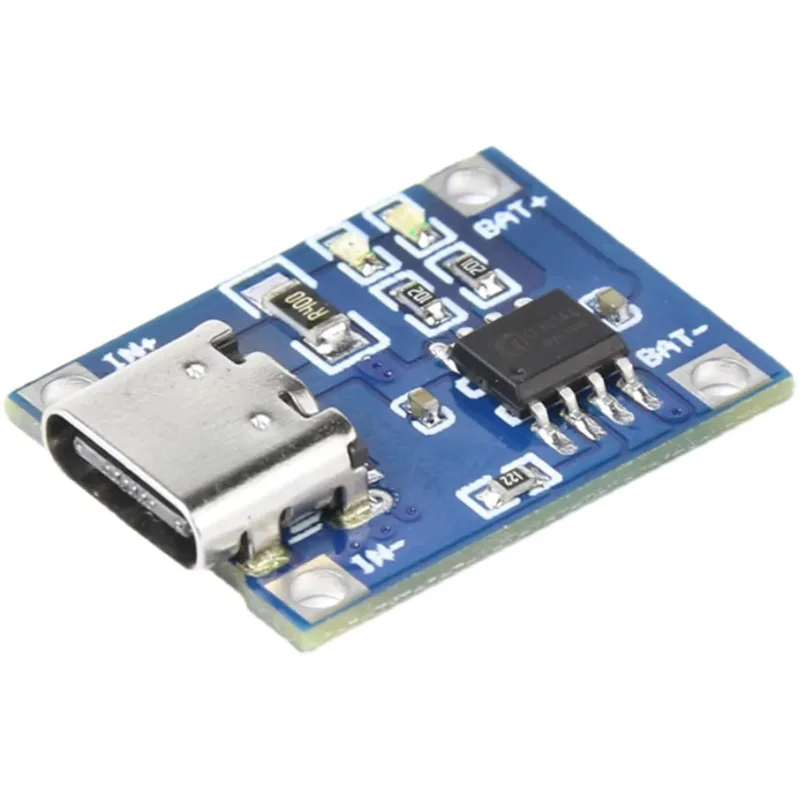 roboway type c usb tp4056 charging board for 18650 lithium battery charger module